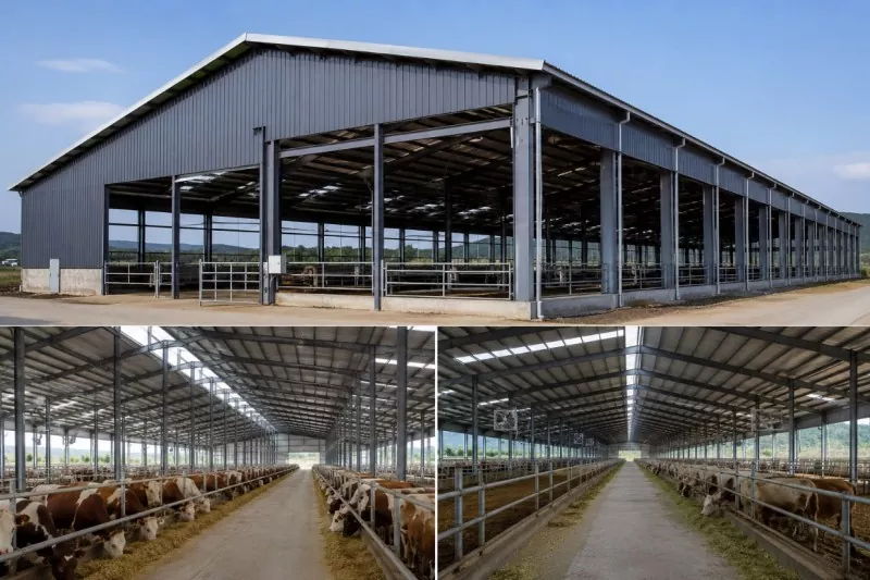 Ngano nga Mas Daghang Mamumuhunan ang Nagpili sa Steel Frame Cattle Farm Construction?
