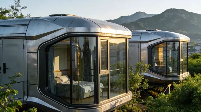 Ngano nga ang Prefabricated Space Capsule Home ang Labing Maayo nga Pagpili alang sa Mga Kamping sa gawas?