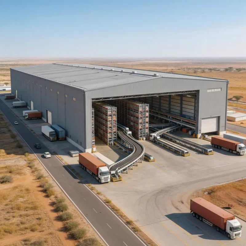 Unsa ang Panguna nga Mga Kaayohan sa Prefab Modular Steel Frame Logistics Warehouse Construction alang sa E-Commerce Distribution Centers?