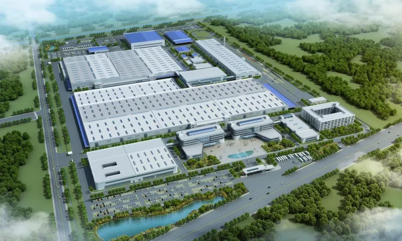 EHSS Prefab Steel Plant para sa Auto Industrial Parks