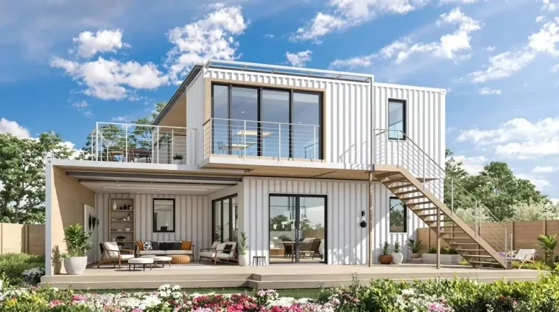 Bag-ong Prefabricated Steel Container House