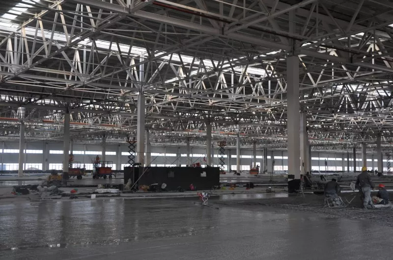 Nahiangay nga Steel Structure Workshop Construction