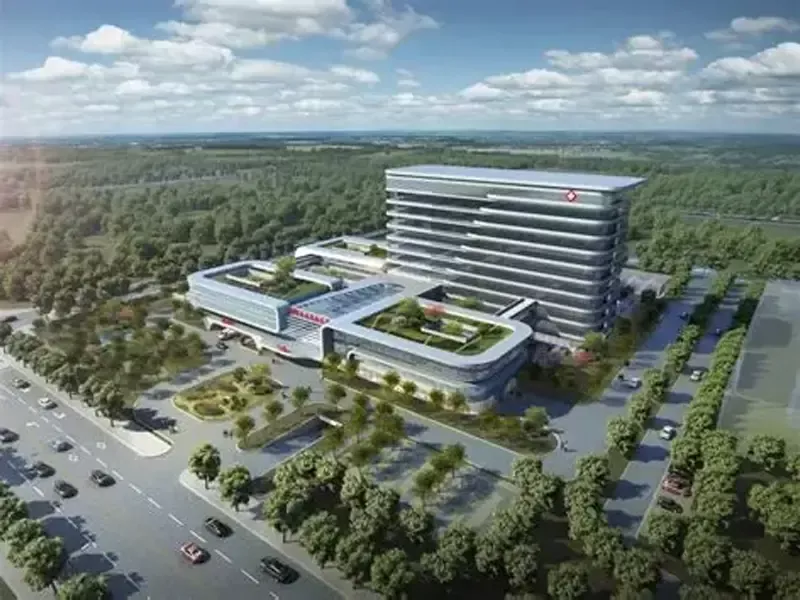 Taas nga istraktura nga Steel Steel General Hospital