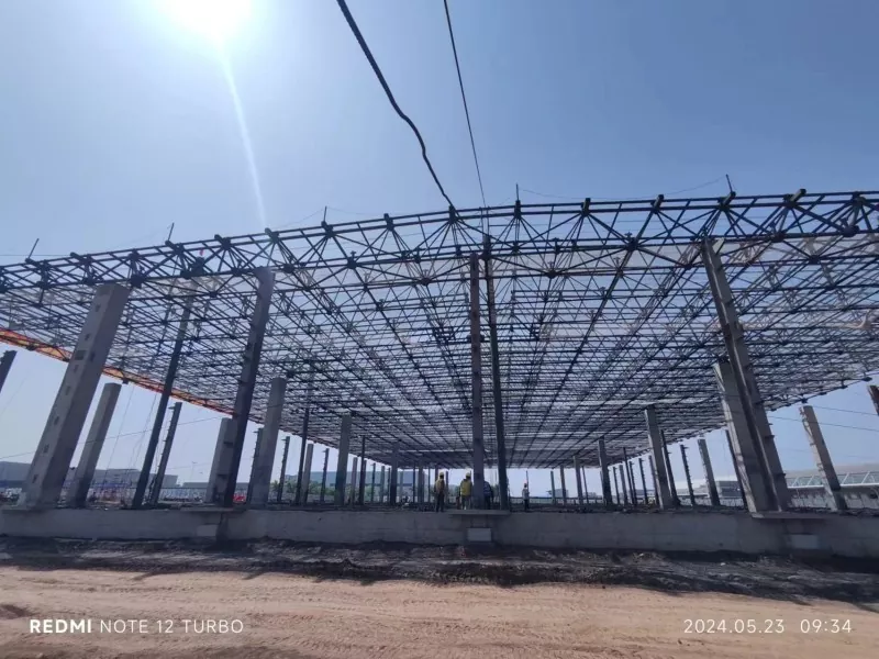 Steel Express Delivery Distribution Center Construction