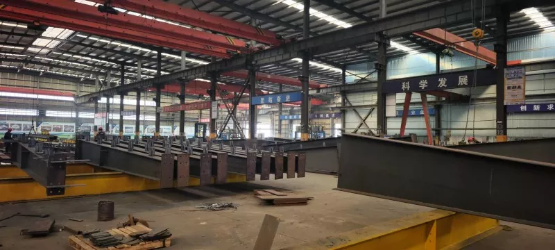 Steel Frame Ship Manufacturing Workshop
