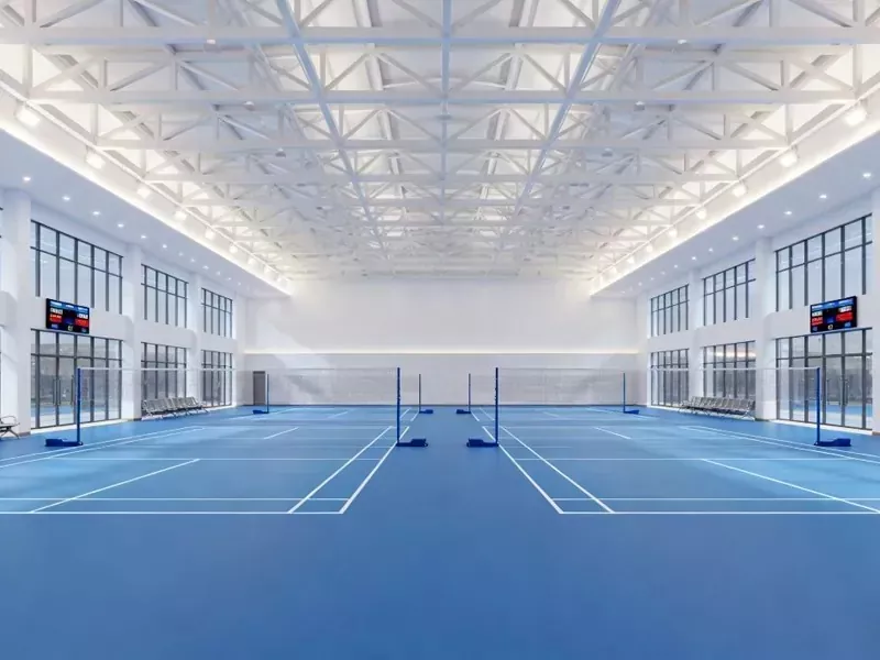 Indoor Badminton Hall Steel Construction