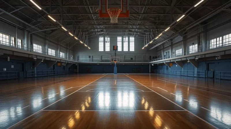 Konstruksyon nga Steel sa Indoor Basketball Arena