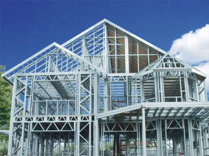 Light Steel Frame Prefab Metal Building Steel Stract Conference Conference Hal