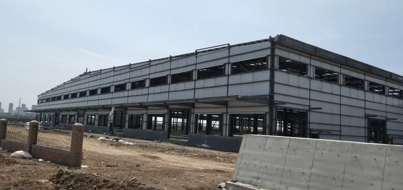Prefab Modular Steel Frame Logistics Warehouse Construction