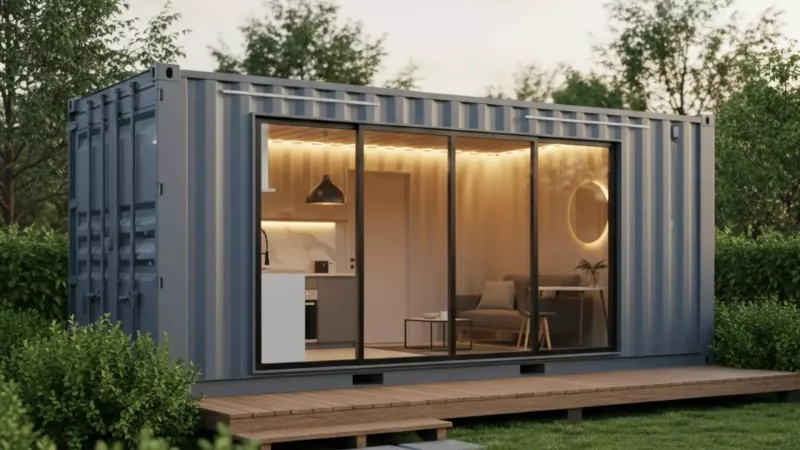 Usa ka Storey Stackable Steel Container