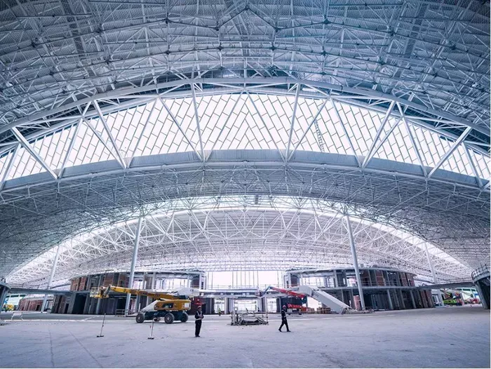 Steel Frame Ubos nga Gasto nga Airline Terminal