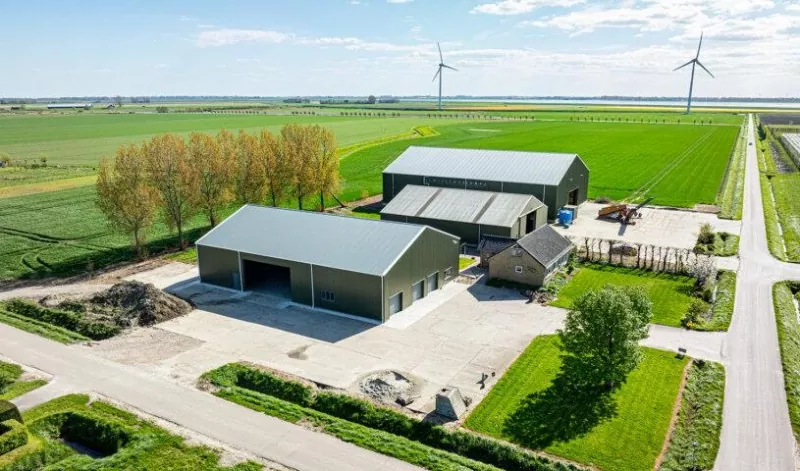 Steel Structure Agricultural Processing Plant Pagtukod