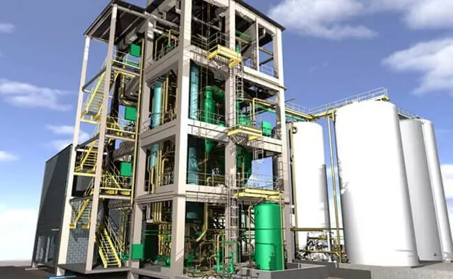 Steel Structure Chemical Plant
