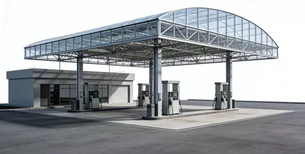 Istasyon sa Gasa sa Steel Structure