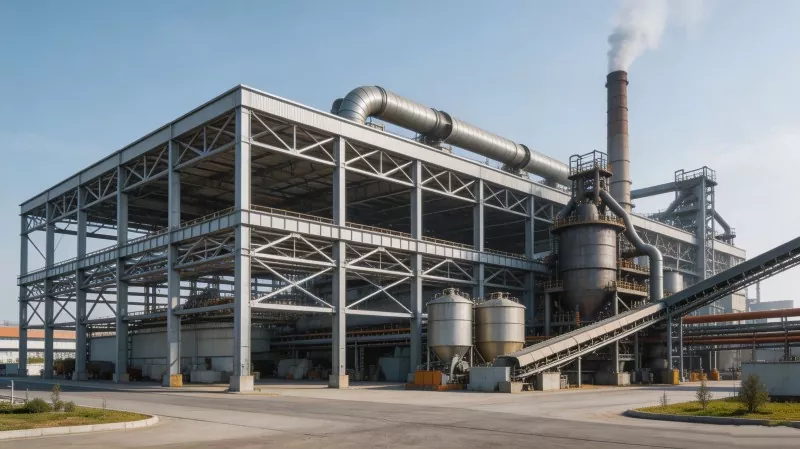 Steel Structure Metallurgical nga Pagtukod sa Pabrika